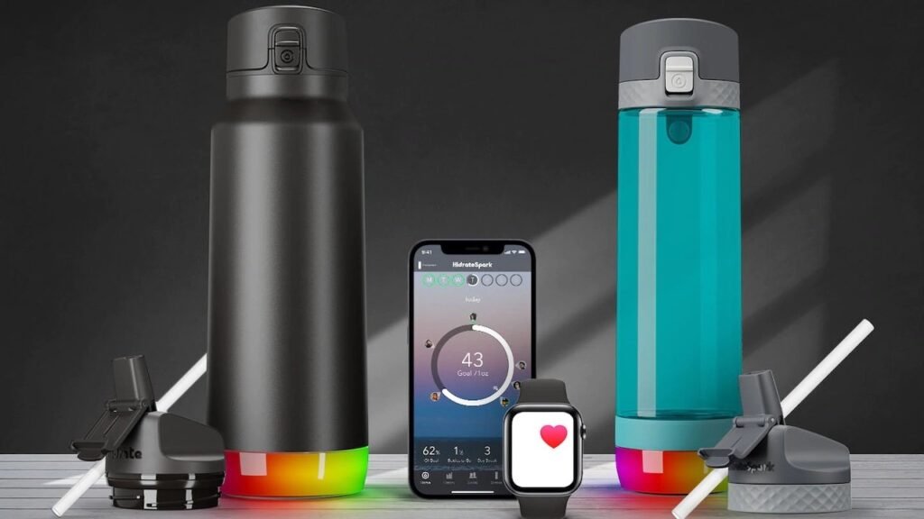 Smart hiking water bottles